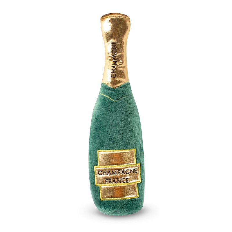 PetShop by Fringe Studio - Champagne bottle M | Groothandel Hondenspeelgoed