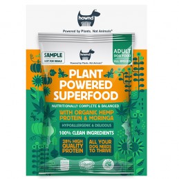 Hownd - Plant Powered Superfood with Hemp & Moringa Kibble 60GR | Wholesale dog food
