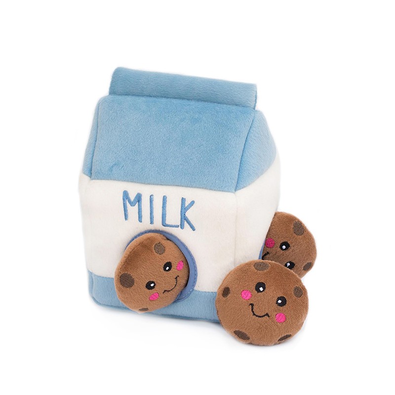 Zippy Burrow - Milk and Cookies | ZippyPaws Wholesale | Dog Toys
