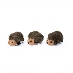 Miniz 3-Pack - Hedgehogs | ZippyPaws Hundespielzeug Großhandel