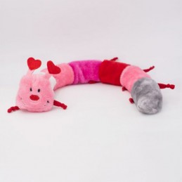 Valentine's Caterpillar - Deluxe | ZippyPaws Dog Toys Wholesale