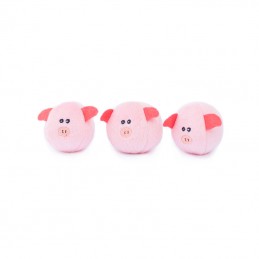 Miniz 3-Pack - Bubble Pigs | ZippyPaws hondenspeelgoed groothandel