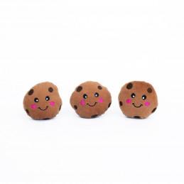 Miniz 3-Pack - Cookies | ZippyPaws Dog Toys Wholesale